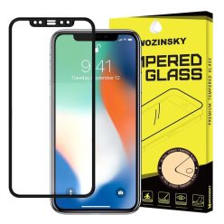   iPhone 11 iPhone XR Kijelzővédő Üveg Tempered Glass Full 3D Fekete