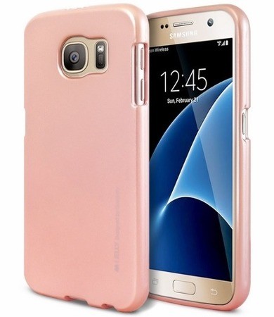 Samsung Galaxy S8 Plus Szilikon Tok Mercury Rózsaarany