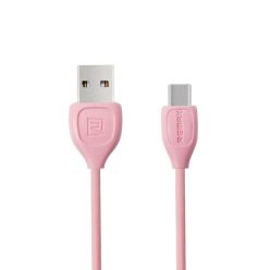 REMAX Adatkábel RC-50a LESU USB Type C 1m Rózsaszín