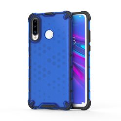 Honeycomb Ütésálló Armor Tok TPU Huawei P30 Lite Kék