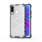 Honeycomb Ütésálló Armor Tok TPU Huawei P30 Lite Áttetsző