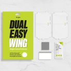 Samsung Galaxy A51 Ringke Dual Easy Wing 2x Kijelzővédő Fólia FULL DWSG0001