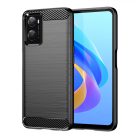 RMPACK Realme 9i Tok TPU Karbon Mintázattal Fekete