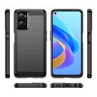 RMPACK Realme 9i Tok TPU Karbon Mintázattal Fekete