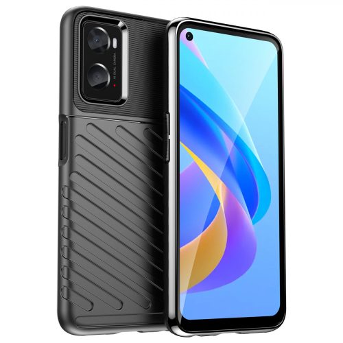 RMPACK Realme 9i Tok Ütésálló 2in1 Twill Series Fekete