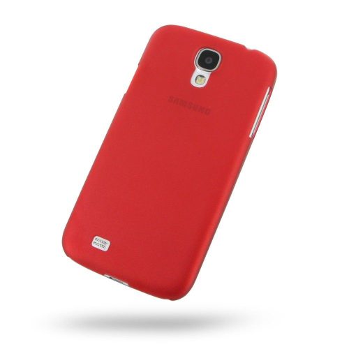 Samsung Galaxy S4 Szilikon-Műanyag Tok Piros