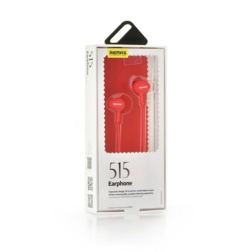 REMAX Fülhallgató RM-515 Candy Piros