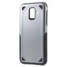 Samsung Galaxy A6 (2018) Tok Ütésálló Armor Rugged Series 2in1 Csúszásgátlóval Szürke