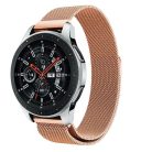 Samsung Galaxy Watch 46mm FémSzíj - Pótszíj Mágneses Rózsaarany