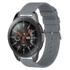 Samsung Galaxy Watch 46mm Óraszíj - Pótszíj Textil Canvas Zöld