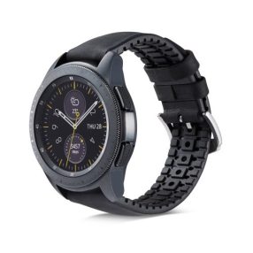   Huawei Watch GT Pótszíj - Óraszíj Bőr / Szilikonbelsővel Mintás A05