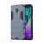Samsung Galaxy J6+ / J6 Plus 2in1 Tok Ütésálló - Kitámasztható TPU Hybrid Sötétkék
