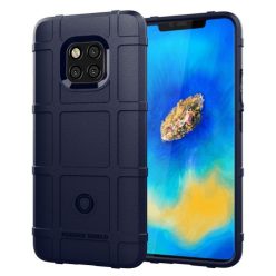   Huawei Mate 20 Pro Ütésálló Anti-Shock Tok Series Rugged Shield -RMPACK- Sötétkék