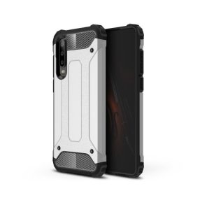 Huawei P30 Ütésálló Armor Tok Guard Series 2in1 Ezüst