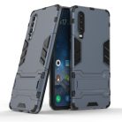 Huawei P30 - 2in1 Tok Ütésálló - Kitámasztható TPU Hybrid Sötétkék