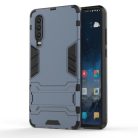 Huawei P30 - 2in1 Tok Ütésálló - Kitámasztható TPU Hybrid Sötétkék