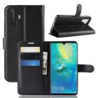 Huawei P30 Pro Notesz Tok Business Series Kitámasztható Bankkártyatartóval Fekete