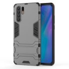 Huawei P30 Pro Tok Ütésálló - Kitámasztható TPU Hybrid Szürke