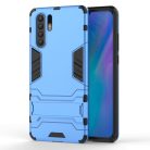 Huawei P30 Pro Tok Ütésálló - Kitámasztható TPU Hybrid Világoskék