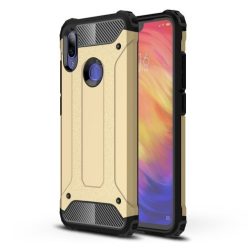   Xiaomi Redmi Note 7 Ütésálló Armor Tok Guard Series 2in1 Arany