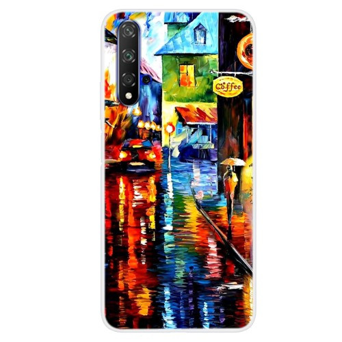 Huawei Honor 20 Szilikon Tok Mintás -RMPACK- Style ColorWords CW005