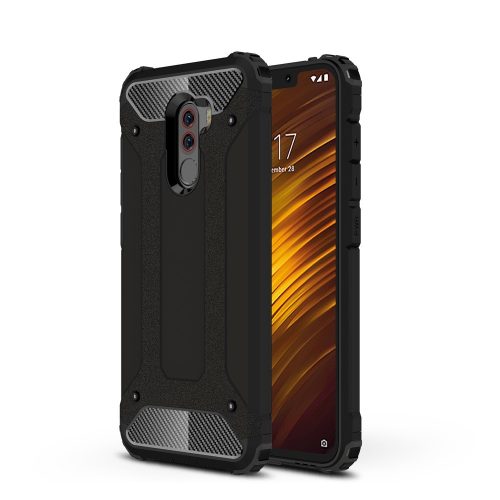 Xiaomi PocoPhone F1 Ütésálló Armor Tok Guard Series 2in1 Fekete