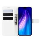 RMPACK Xiaomi Redmi Note 8 Notesz Tok Business Series Kitámasztható Bankkártyatartóval Fehér