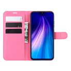 RMPACK Xiaomi Redmi Note 8 Notesz Tok Business Series Kitámasztható Bankkártyatartóval Pink