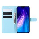 RMPACK Xiaomi Redmi Note 8 Notesz Tok Business Series Kitámasztható Bankkártyatartóval Világoskék