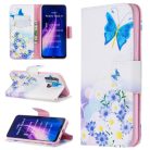 RMPACK Xiaomi Redmi Note 8 Bankkártyatartóval Notesz Mintás Kitámasztható PinkSeries PS05