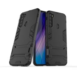   RMPACK Xiaomi Redmi Note 8T 2in1 Tok Ütésálló - Kitámasztható TPU Hybrid Fekete