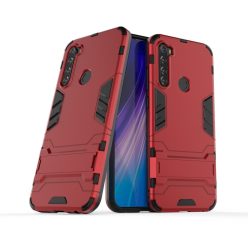   RMPACK Xiaomi Redmi Note 8T 2in1 Tok Ütésálló - Kitámasztható TPU Hybrid Piros