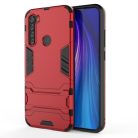 RMPACK Xiaomi Redmi Note 8T 2in1 Tok Ütésálló - Kitámasztható TPU Hybrid Piros