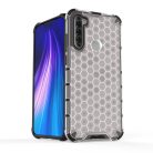 RMPACK Xiaomi Redmi Note 8T Shock-Proof Szilikon Tok Ütésálló Kivitel Honeycomb Style Fehér