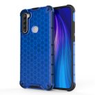 RMPACK Xiaomi Redmi Note 8T Shock-Proof Szilikon Tok Ütésálló Kivitel Honeycomb Style Kék