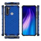 RMPACK Xiaomi Redmi Note 8T Shock-Proof Szilikon Tok Ütésálló Kivitel Honeycomb Style Kék