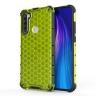 RMPACK Xiaomi Redmi Note 8T Shock-Proof Szilikon Tok Ütésálló Kivitel Honeycomb Style Zöld