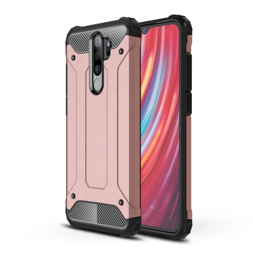 RMPACK Xiaomi Redmi Note 8 Pro Ütésálló Armor Tok Guard Series 2in1 Rózsaarany