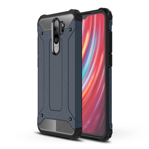 RMPACK Xiaomi Redmi Note 8 Pro Ütésálló Armor Tok Guard Series 2in1 Sötétkék