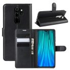 RMPACK Xiaomi Redmi Note 8 Pro Notesz Tok Business Series Kitámasztható Bankkártyatartóval Fekete