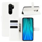 RMPACK Xiaomi Redmi Note 8 Pro Notesz Tok Business Series Kitámasztható Bankkártyatartóval Fehér