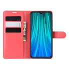 RMPACK Xiaomi Redmi Note 8 Pro Notesz Tok Business Series Kitámasztható Bankkártyatartóval Piros