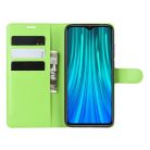 RMPACK Xiaomi Redmi Note 8 Pro Notesz Tok Business Series Kitámasztható Bankkártyatartóval Zöld