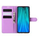 RMPACK Xiaomi Redmi Note 8 Pro Notesz Tok Business Series Kitámasztható Bankkártyatartóval Lila