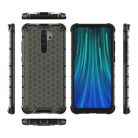 RMPACK Xiaomi Redmi Note 8 Pro Shock-Proof Szilikon Tok Ütésálló Kivitel Honeycomb Style Fekete