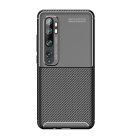 RMPACK Xiaomi Mi Note 10 / Mi Note 10 Pro Tok Szilikon TPU Carbon Fiber - Karbon Minta Fekete