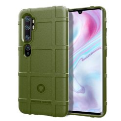   RMPACK Xiaomi Mi Note 10 / Mi Note 10 Pro Ütésálló Tok Anti-Shock Series Rugged Shield KatonaZöld