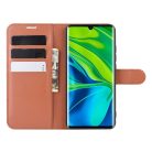 RMPACK Xiaomi Mi Note 10 / Mi Note 10 Pro Notesz Tok Business Series Kitámasztható Bankkártyatartóval Barna