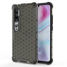 RMPACK Xiaomi Mi Note 10 / Mi Note 10 Pro Shock-Proof Szilikon Tok Ütésálló Kivitel Honeycomb Style Fekete