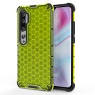 RMPACK Xiaomi Mi Note 10 / Mi Note 10 Pro Shock-Proof Szilikon Tok Ütésálló Kivitel Honeycomb Style Zöld